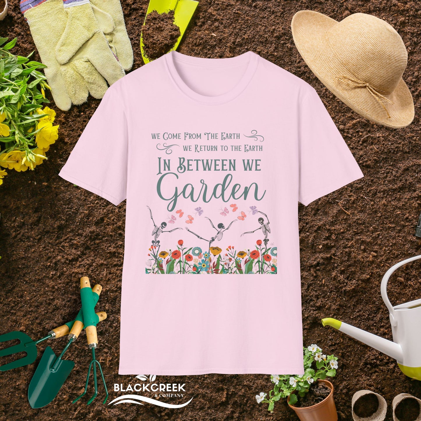 We Come From the Earth T-Shirt, Plant Lover Gift, Gardening Shirt, Earth Day Tee
