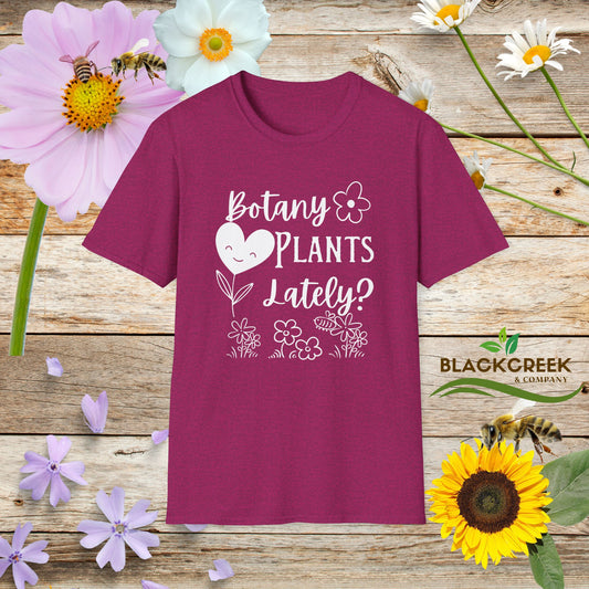 Botany Lover Unisex Softstyle T-Shirt - Perfect for Plant Enthusiasts, Gifts, Eco-Friendly Fashion, Nature Lovers